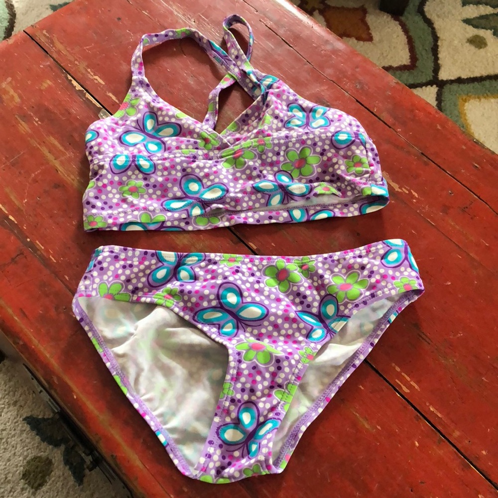 Purple bikini